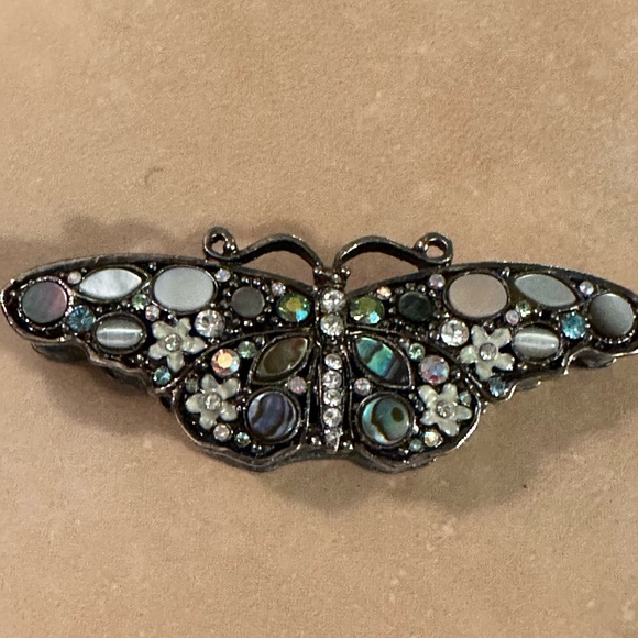 Vintage Butterfly Brooch/Trinket Box - Picture 7 of 10